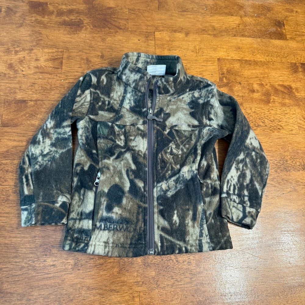 Columbia Mossy Oak Kids Camo Fleece Jacket size 3t